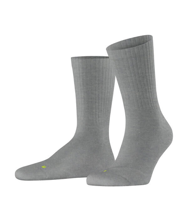 FALKE 「FALKE | 12574 RUN RIB CREW SOCKS MEN」|ソックス|LTGREY