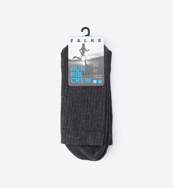 FALKE 「FALKE | 12574 RUN RIB CREW SOCKS MEN」|ソックス|