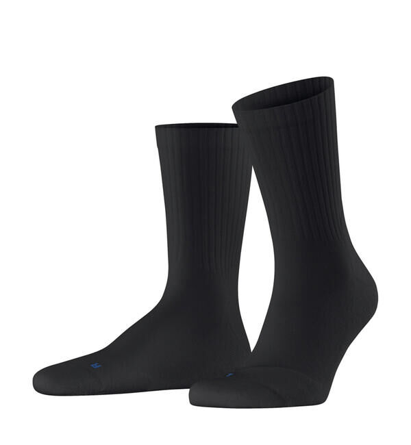 FALKE 「FALKE | 12574 RUN RIB CREW SOCKS MEN」|ソックス|BLACK