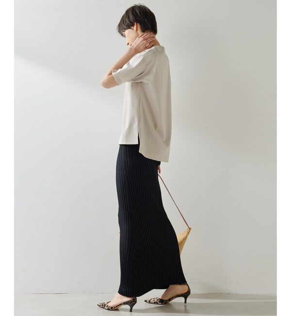  「ニットフィットスカート」|スカート|