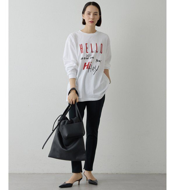  「ロゴロングスリーブTシャツ」|Tシャツ・カットソー|