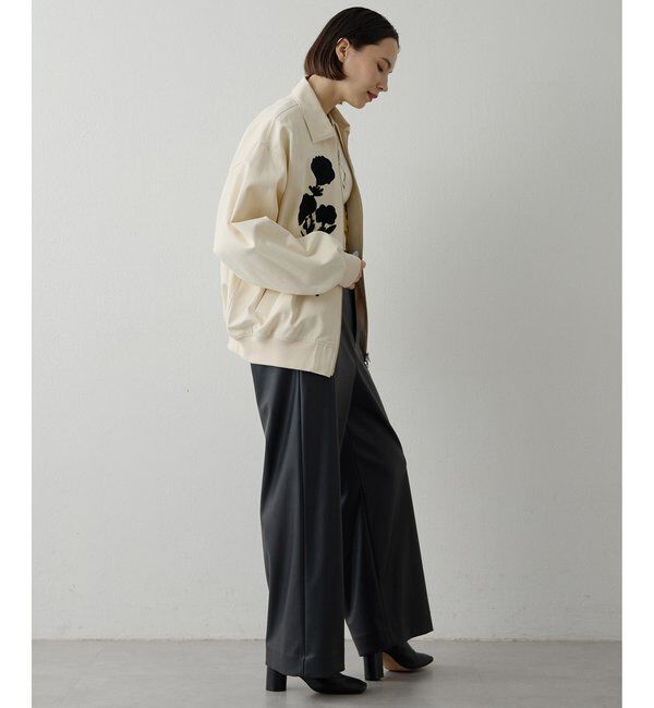  「コード刺繍ブルゾン」|ブルゾン・スタジャン|