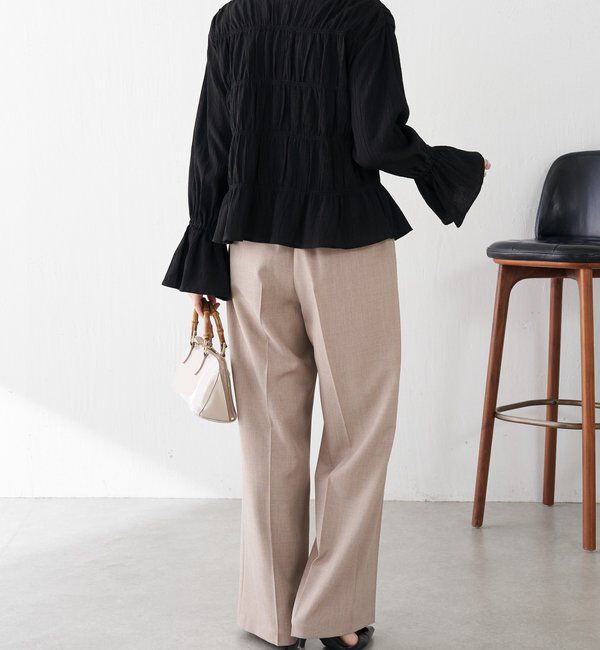  「ワッシャー切替ブラウス」|シャツ・ブラウス|