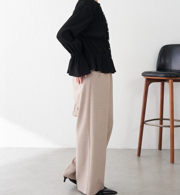  「ワッシャー切替ブラウス」|シャツ・ブラウス|