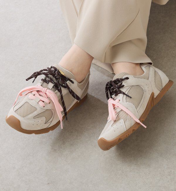  「【MOHI/モヒ 別注】MOHI&times;PAPILLONNER スニーカー」|その他|サンドベージュ