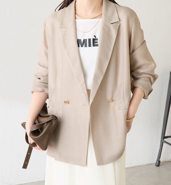  「メッシュダブルジャケット」|テーラードジャケット|