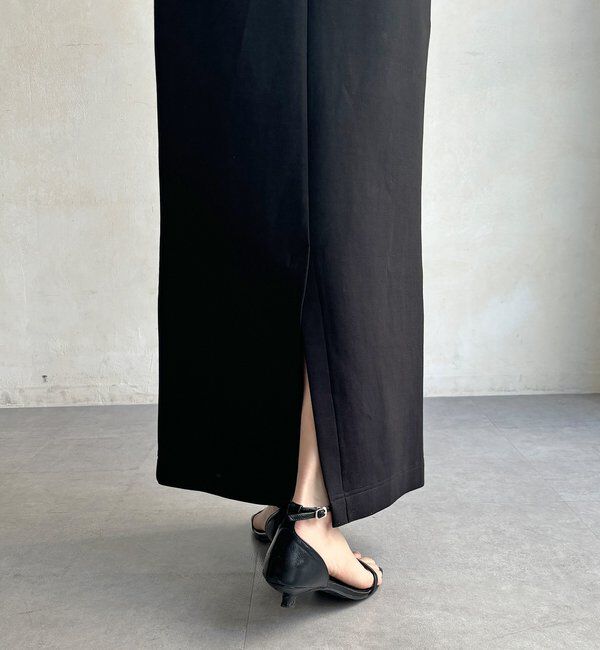  「【WEB限定/セットアップ可能】ストレッチダブルフェイスタイトスカート」|スカート|