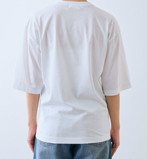  「【接触冷感/UVカット機能付き】ゴブソデクルーネックTee」|Tシャツ・カットソー|