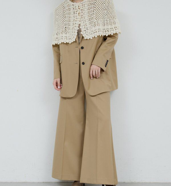  「【HERITANOVUM】【スリーピース対応】ウーステッドウールジャケット」|テーラードジャケット|