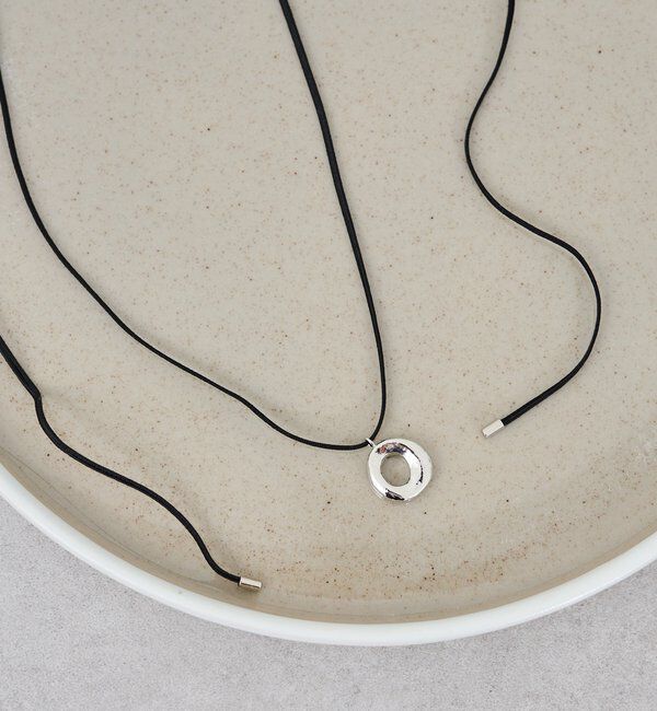  「リングトップコードネックレス」|リング|