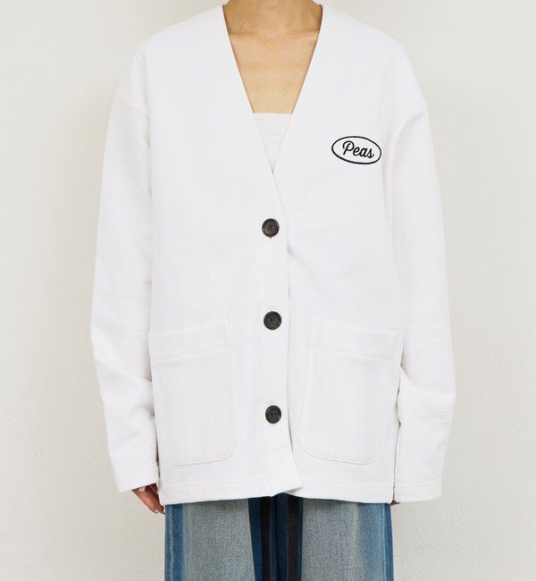  「【PEAS】スウェットカーディガン」|Tシャツ・カットソー|
