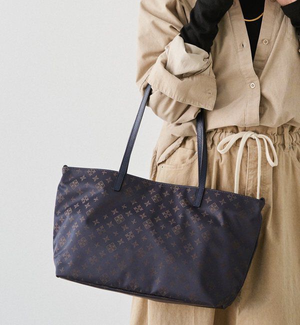  「ナイロンジャガードセパレートトート」|トートバッグ|ブラウン