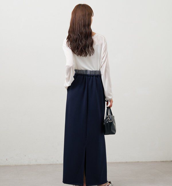  「Wベルトスウェットスカート」|スカート|