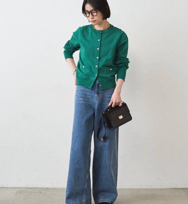  「コンパクトカーデ」|ニット・セーター|