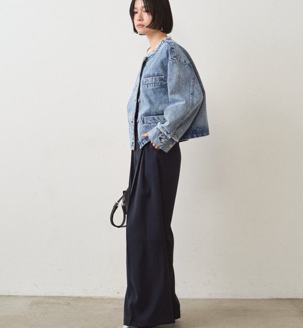  「デニムショートジャケット」|ベスト・ジレ|