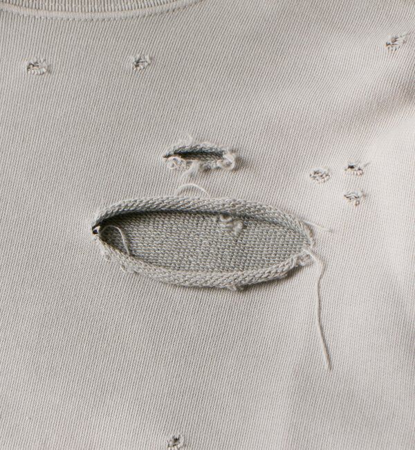  「【FromVintage】ダメージスウェット」|Tシャツ・カットソー|