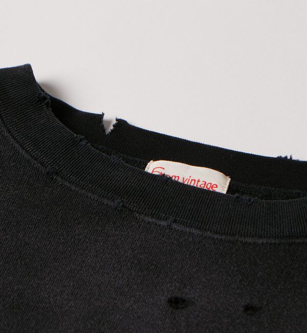  「【FromVintage】ダメージスウェット」|Tシャツ・カットソー|