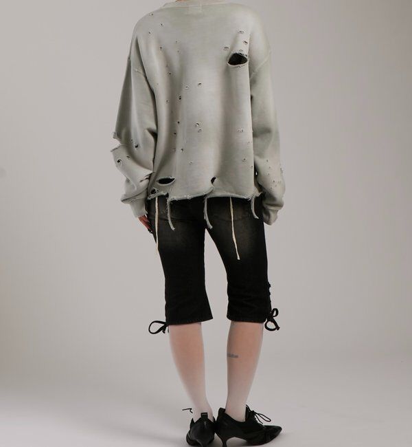  「【FromVintage】ダメージスウェット」|Tシャツ・カットソー|