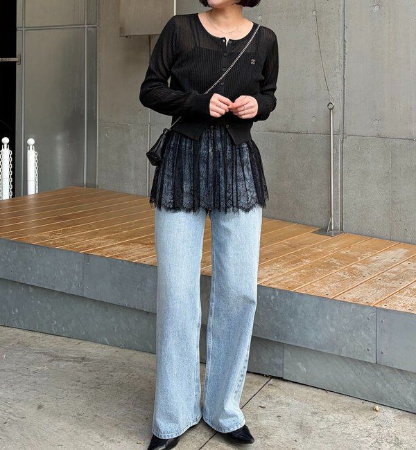  「シアーリブカーディガン」|カーディガン|