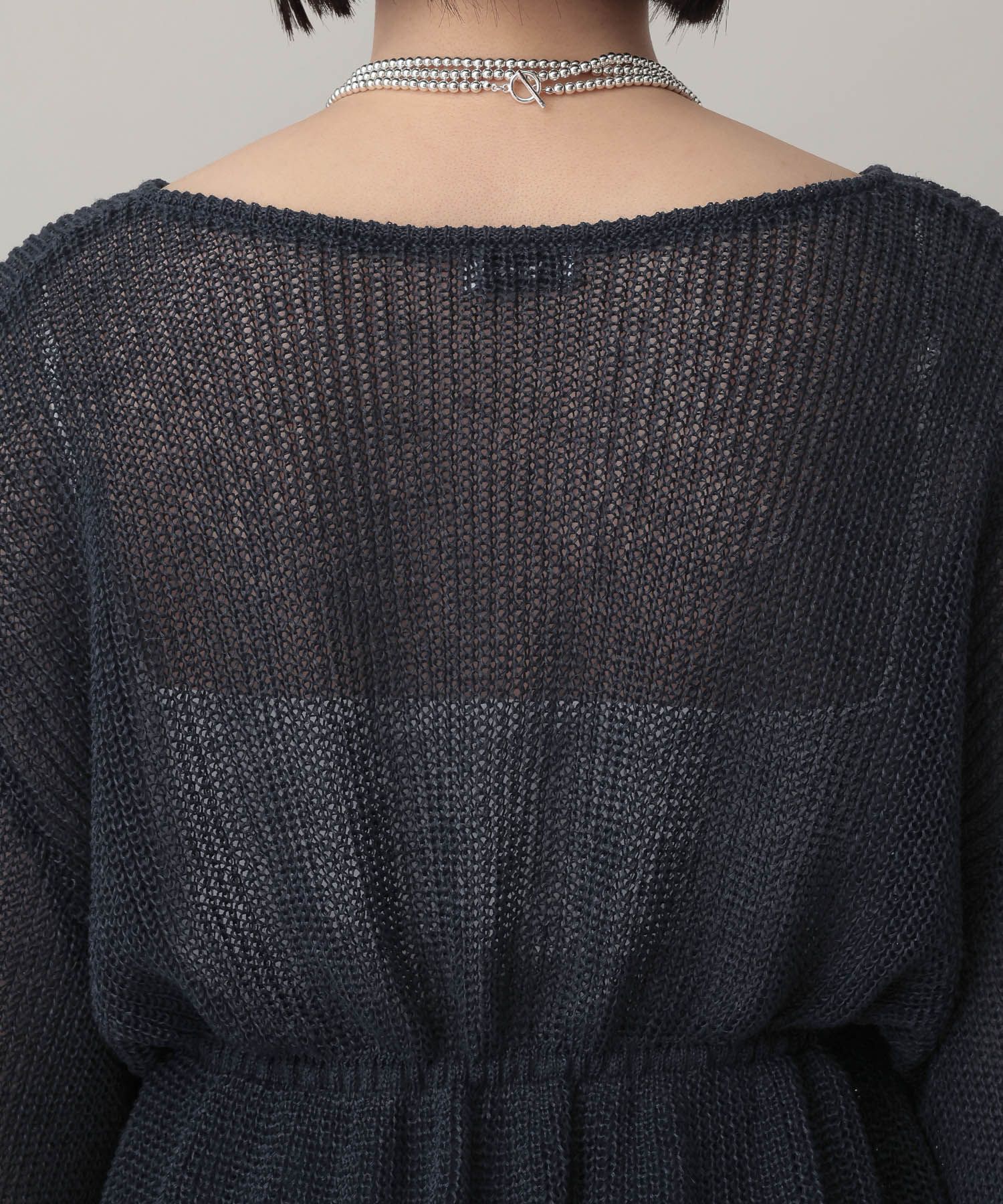 A part by 「リネンコンドロストカーディガン」|ニット・セーター|