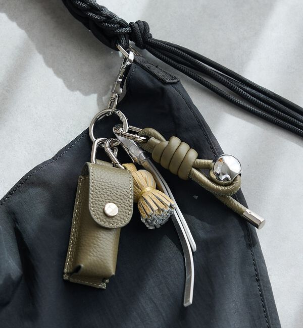 collex「【別注】リップケース付レザーチャーム」|チャーム・キーホルダー|