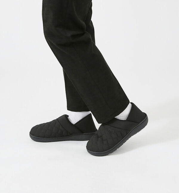 ABAHOUSE「【MEI / メイ】ロゴ刺繍 内起毛 ウォーム キルティング ワンマイル サンダ」|スニーカー|