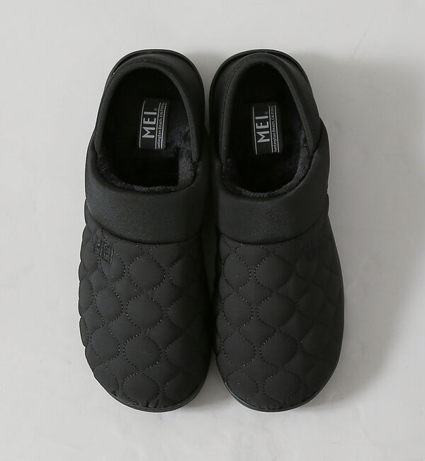 ABAHOUSE「【MEI / メイ】ロゴ刺繍 内起毛 ウォーム キルティング ワンマイル サンダ」|スニーカー|