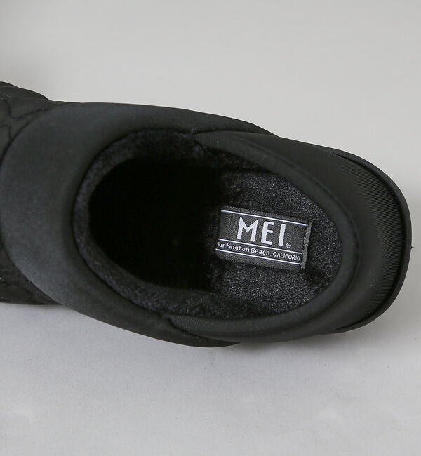 ABAHOUSE「【MEI / メイ】ロゴ刺繍 内起毛 ウォーム キルティング ワンマイル サンダ」|スニーカー|