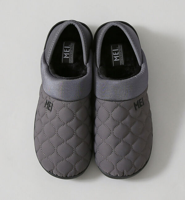 ABAHOUSE「【MEI / メイ】ロゴ刺繍 内起毛 ウォーム キルティング ワンマイル サンダ」|スニーカー|