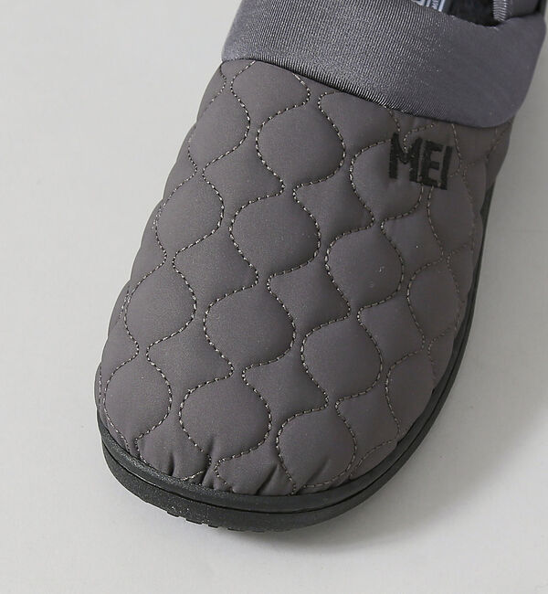 ABAHOUSE「【MEI / メイ】ロゴ刺繍 内起毛 ウォーム キルティング ワンマイル サンダ」|スニーカー|