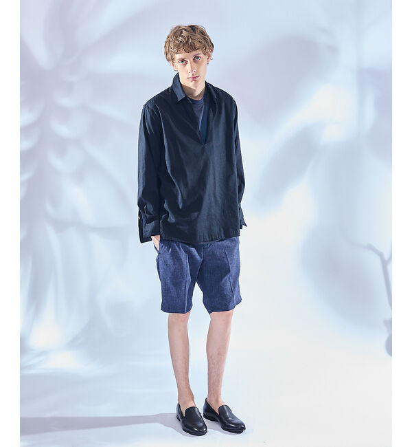 ABAHOUSE「ソロストレッチ リネン イージーショートパンツ / セットアップ対応」|その他|