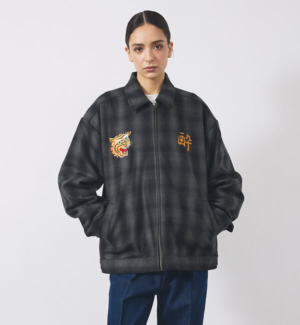 ABAHOUSE「【YOIDORE / ヨイドレ】Souvenir Wool Jacket / ス」|ブルゾン・スタジャン|