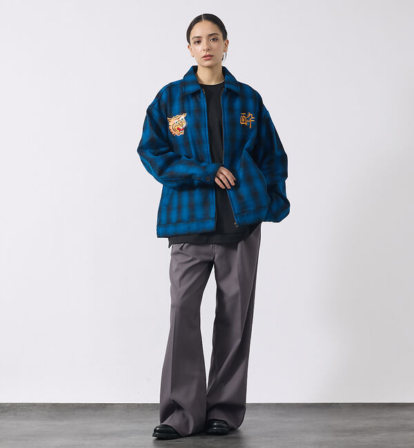 ABAHOUSE「【YOIDORE / ヨイドレ】Souvenir Wool Jacket / ス」|ブルゾン・スタジャン|