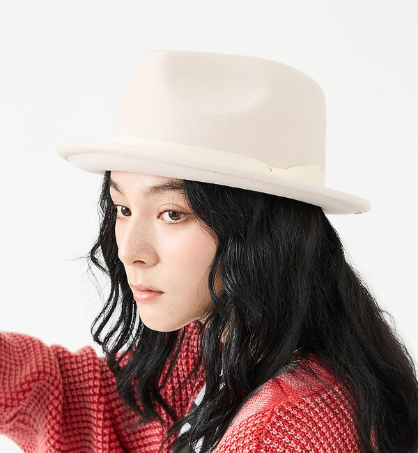 ABAHOUSE「【RUBEN/ルーベン】SOLID ALLUP FELT HAT/ソリッドアルプ」|その他|