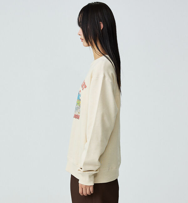 ABAHOUSE「【FRUIT OF THE LOOM】ロングスリーブ甘編み裏毛1/スウェット【W」|スウェット・ジャージ|