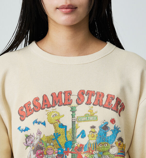 ABAHOUSE「【FRUIT OF THE LOOM】ロングスリーブ甘編み裏毛1/スウェット【W」|スウェット・ジャージ|