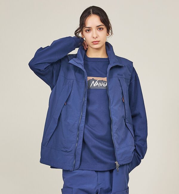 ABAHOUSE「【NANGA / ナンガ】N2600-1C132A / 26SS ナイロンタッサ」|ブルゾン・スタジャン|ネイビー