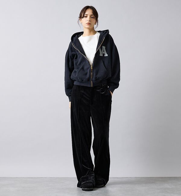 ABAHOUSE「【REMI RELIEF / レミ レリーフ】  SP加工 3飛び裏毛 ZIPパ」|パーカー|