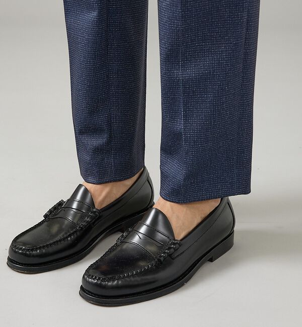 ABAHOUSE「【セットアップ対応】チェック柄 ライトポンチ イージースラックス / ストレッチ」|スラックス|