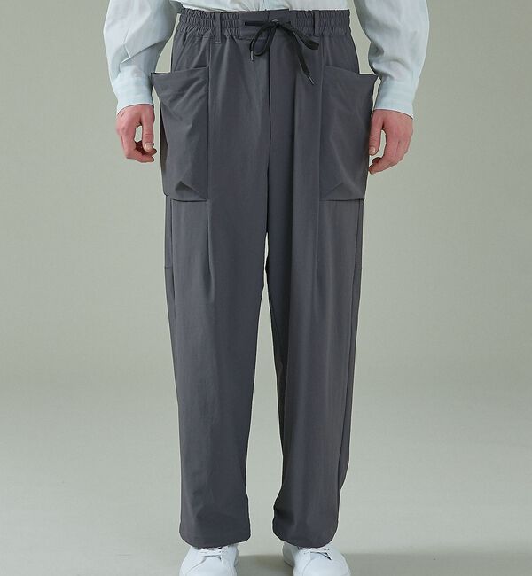 ABAHOUSE「【CORDURA】TUCK＆DARTS コーデュラナイロン パラシュートパンツ」|その他|