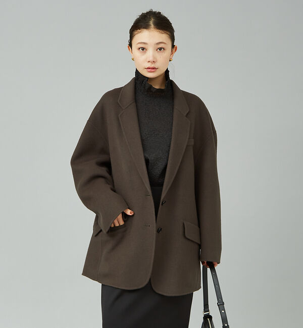 Rouge vif「ハイネックフリルシアーブラウス」|シャツ・ブラウス|