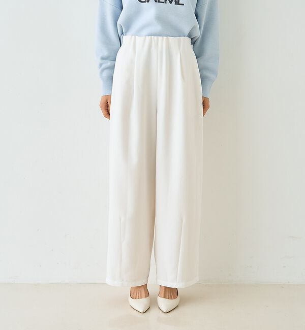 Rouge vif「タックイージー コクーンパンツ」|その他|