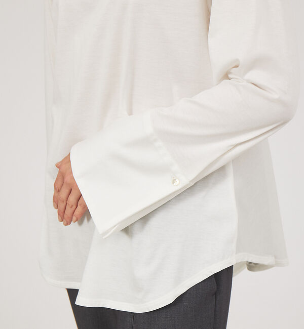 qualite「カフスフレアカットソー」|Tシャツ・カットソー|