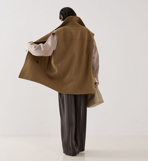 The Store by C' 「【COCUCA】リバーPコートベスト」|ピーコート|