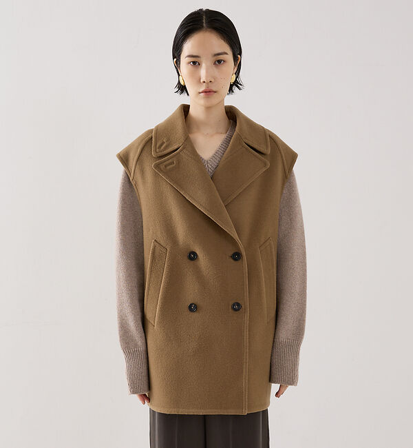 The Store by C' 「【COCUCA】リバーPコートベスト」|ピーコート|