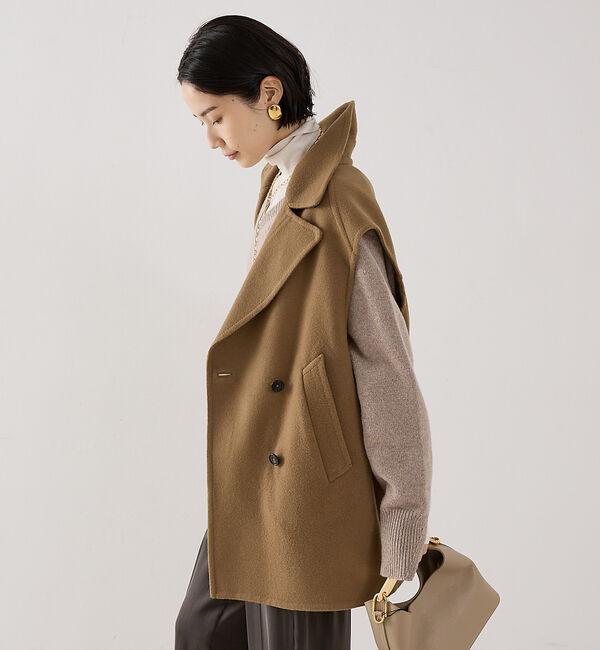 The Store by C' 「【COCUCA】リバーPコートベスト」|ピーコート|