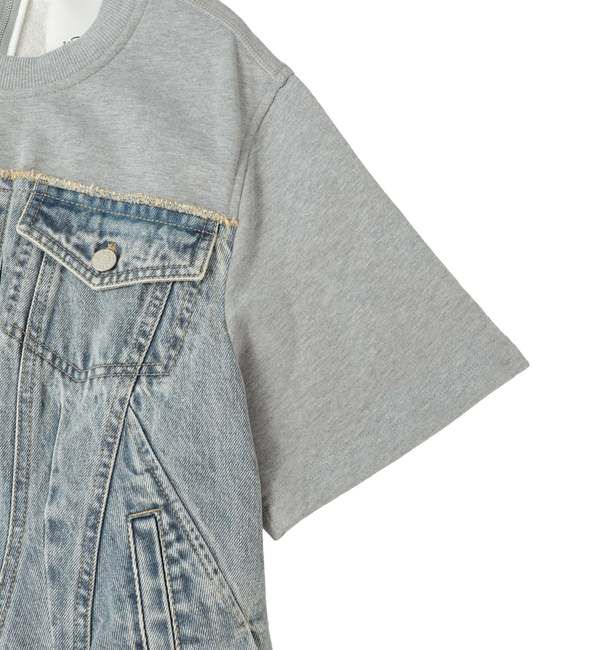 SOFFITTO「【3.1 Phillip Lim/スリーワンフィリップリム】Panelled cotton and top」|シャツ・ブラウス|