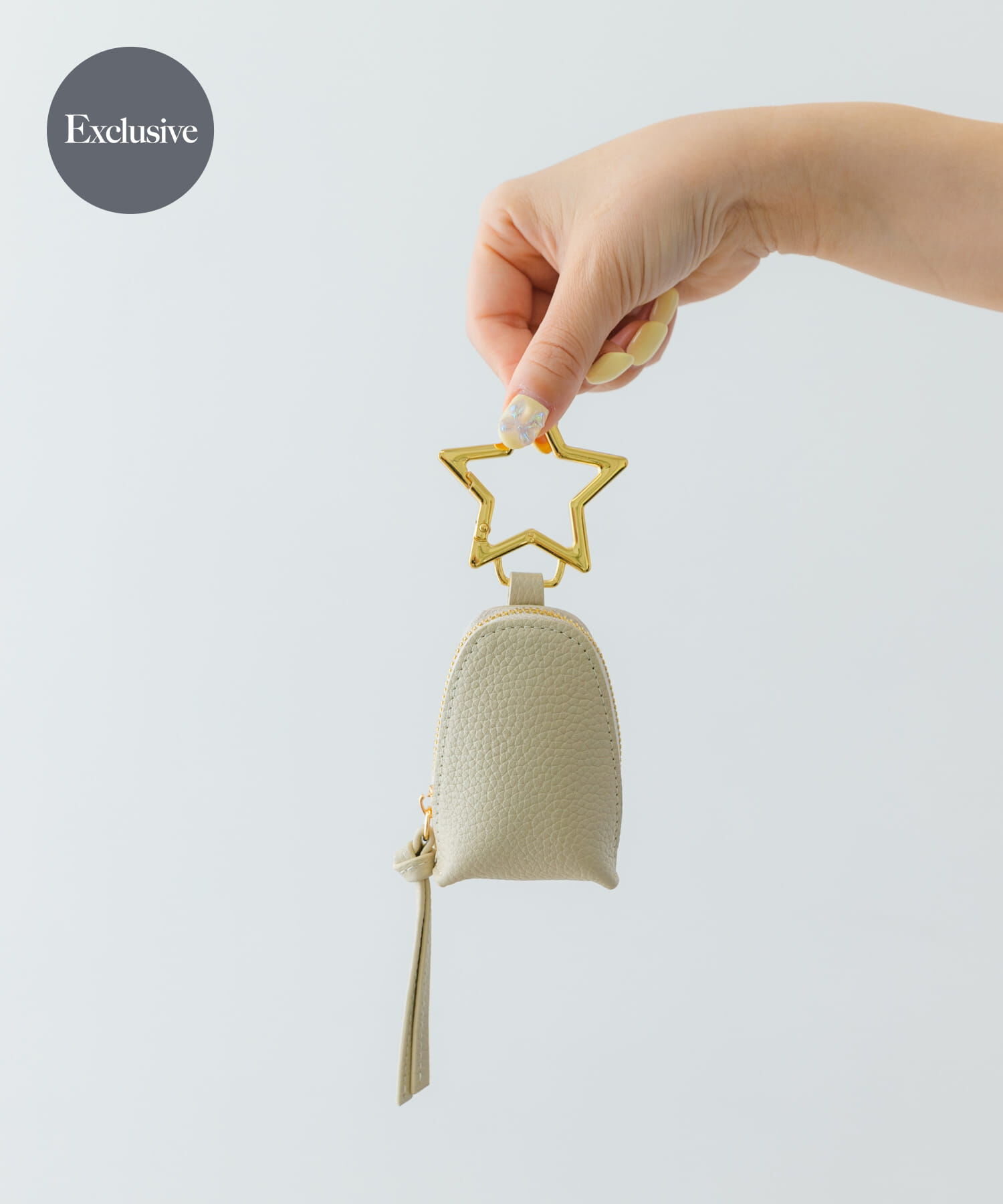 RODE SKO「『別注』Hashibami&times;RODESKO　スターキーチャーム」|キーケース|アイボリー