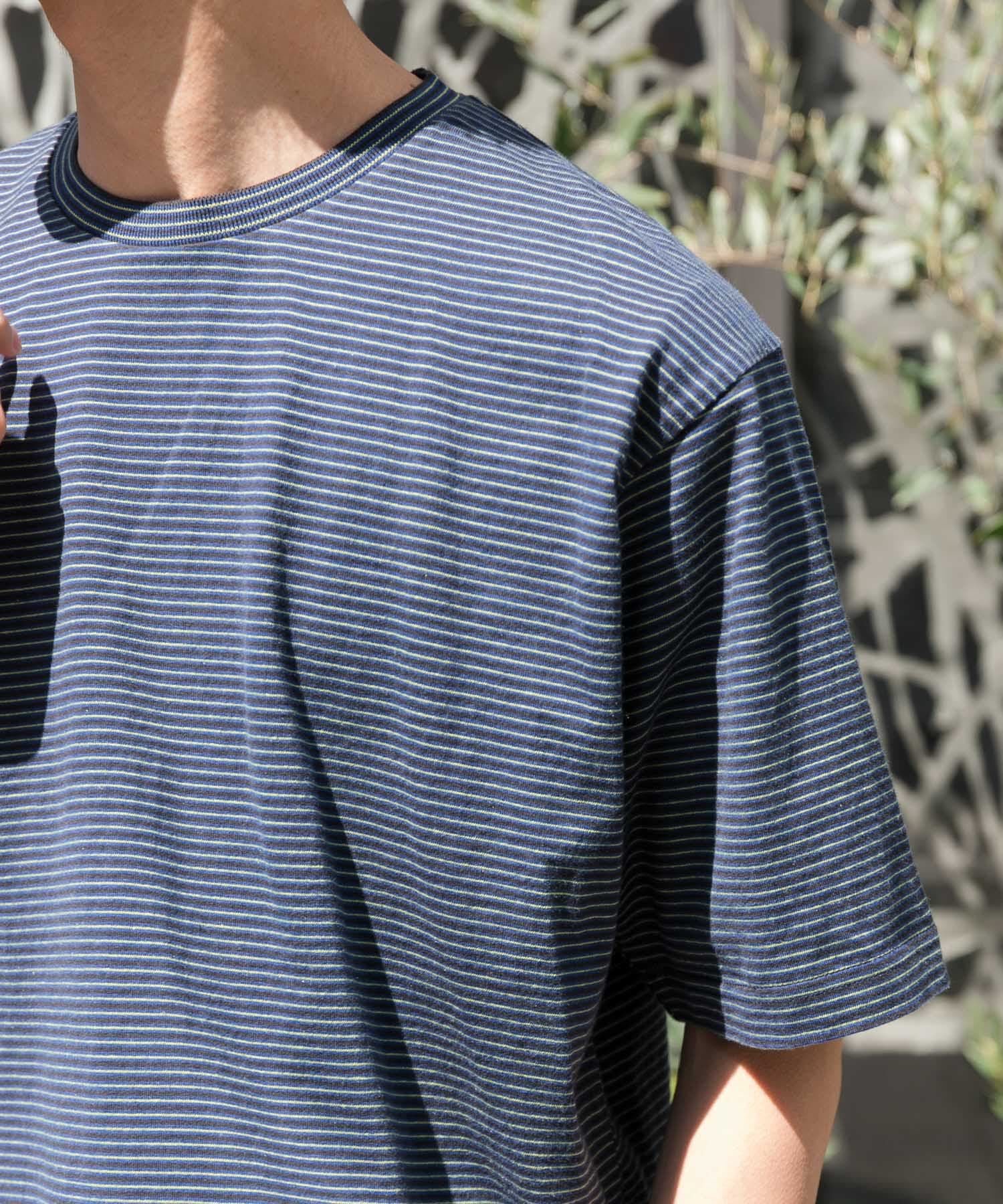 URBAN RESEARCH DOORS「FORK&SPOON　マルチカラーボーダーTシャツ」|Tシャツ・カットソー|