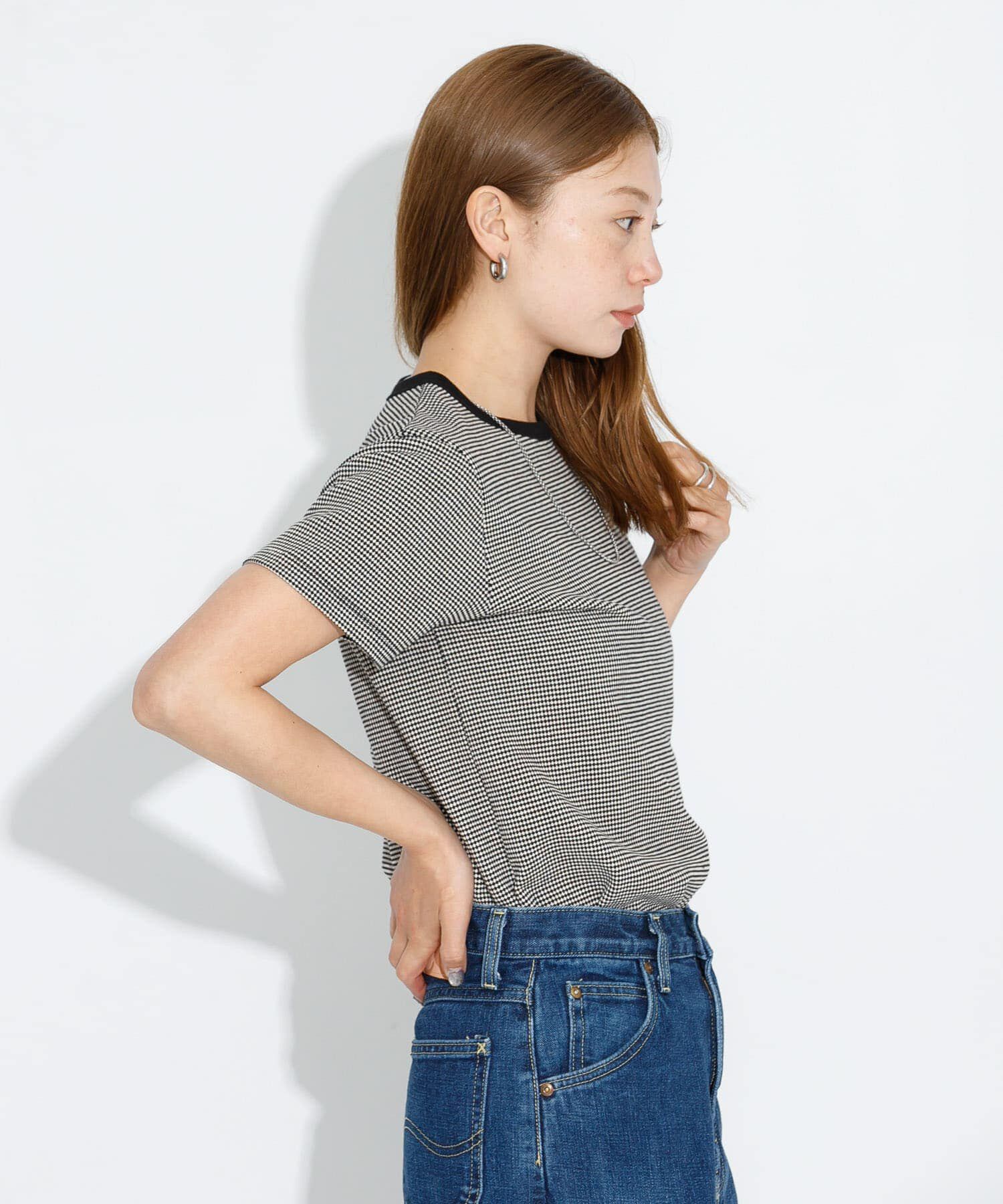 Sonny Label 「JQベーシックコンパクトTシャツ」|Tシャツ・カットソー|